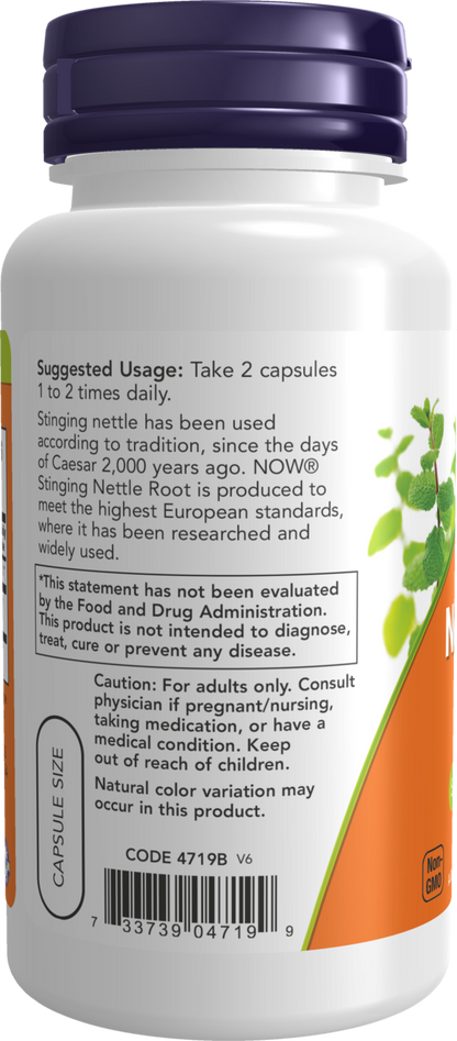 NOW Supplements, Stinging Nettle Root Extract (Urtica dioica) 250 mg, Supports Prostate Health*, 90 Veg Capsules