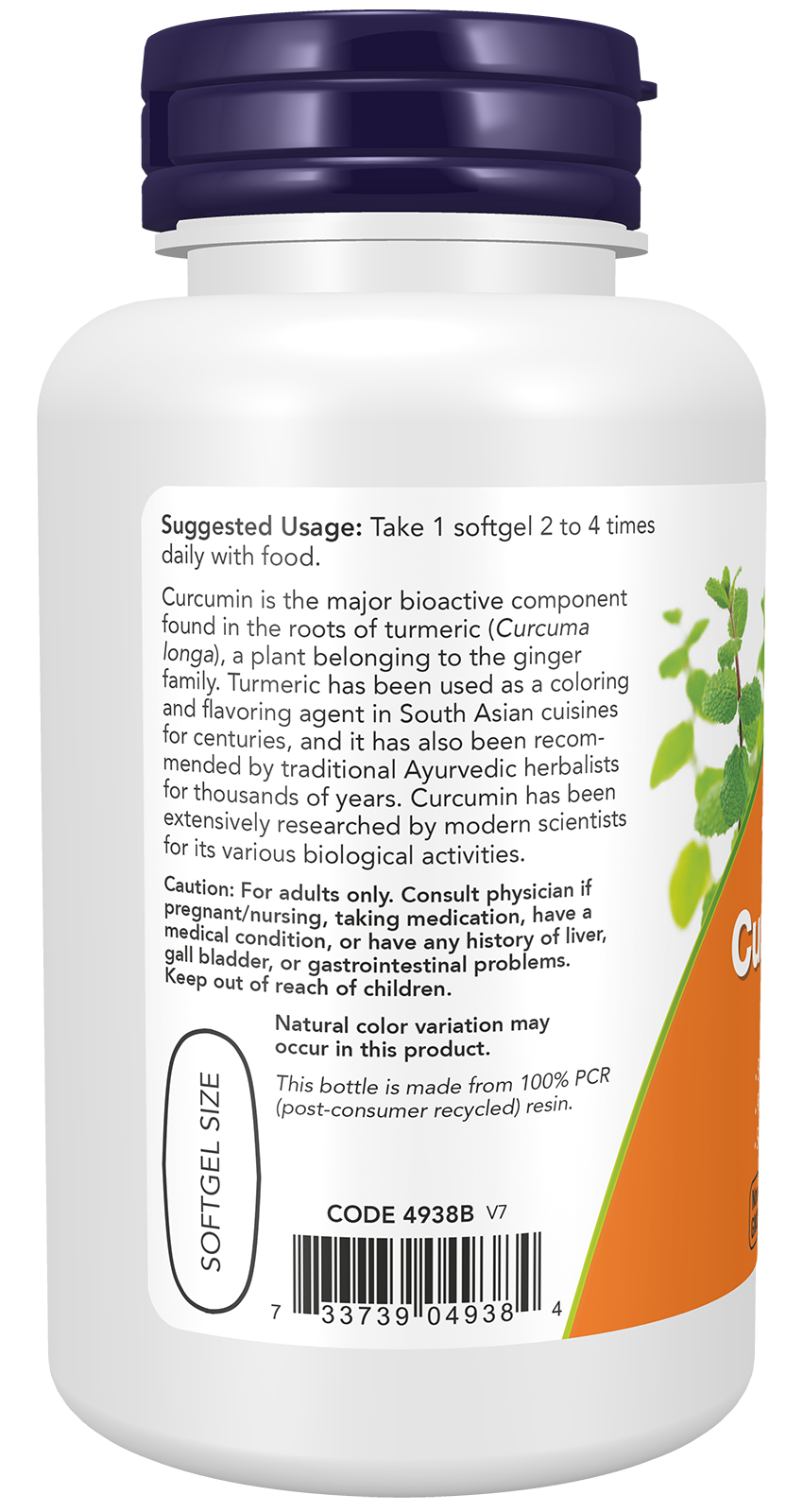 NOW Supplements, Turmeric Curcumin (Curcuma longa) Gels, Standardized Extract, Herbal Supplement with 95% Curcuminoids, 60 Softgels