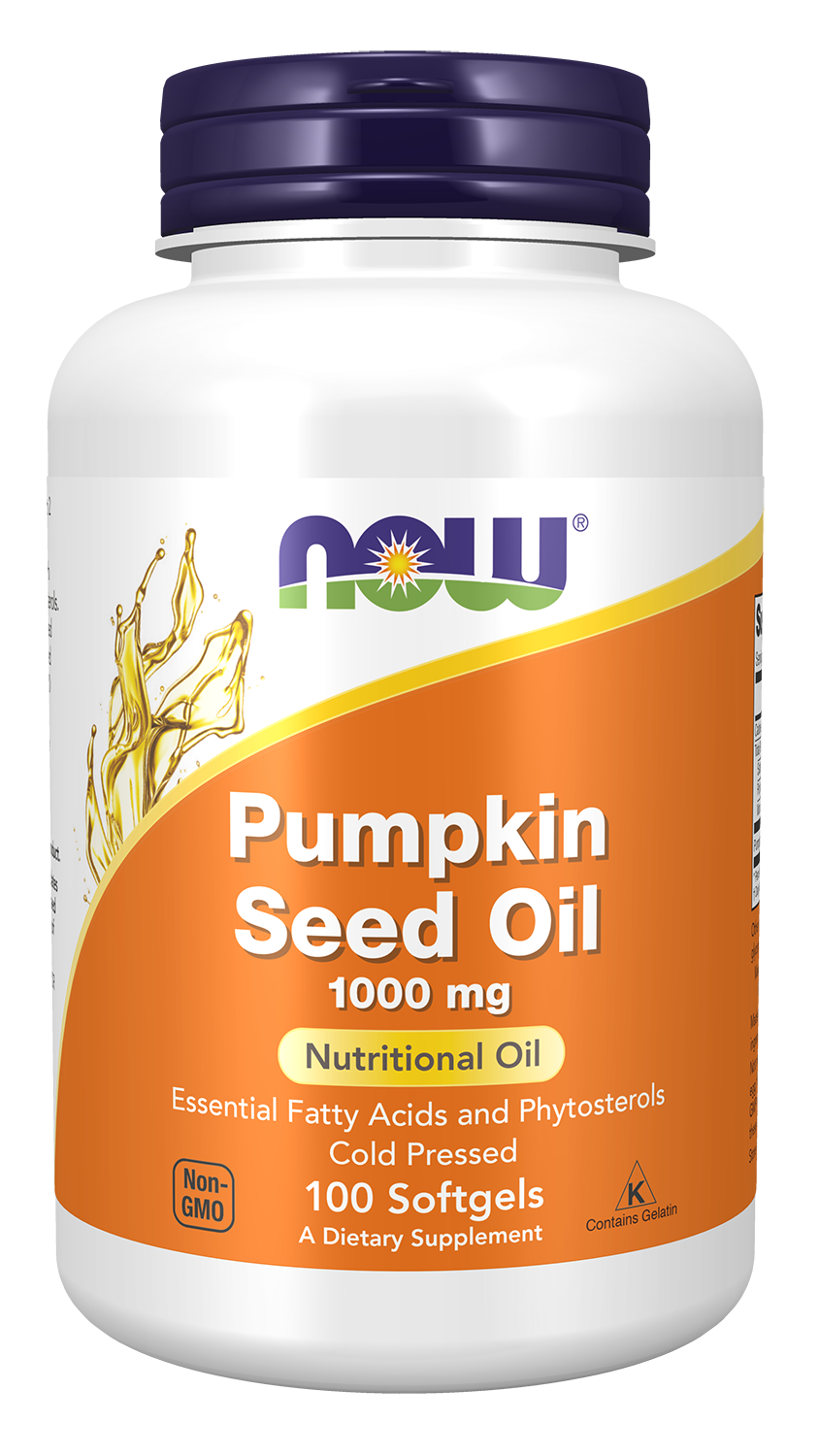 Pumpkin Seed Oil 1000 mg - 100 Softgels 100 Softgels