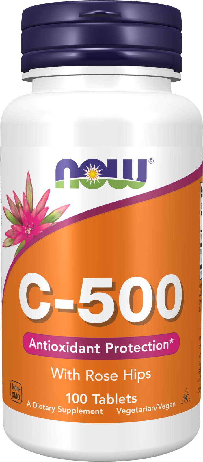 Vitamin C-500 with Rose Hips 100 Tablets