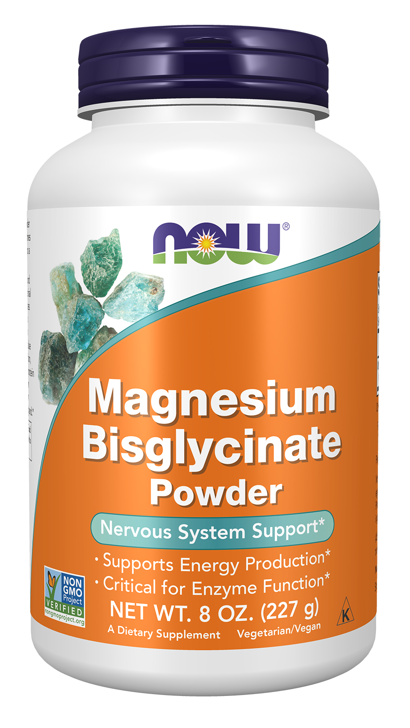 Magnesium Bisglycinate Powder - 8 oz. 8 Ounce