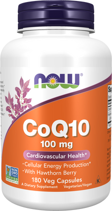 CoQ10 100mg with Hawthorn Berry 180 Capsules