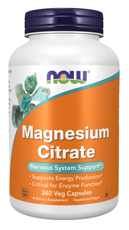 Magnesium Citrate - 240 Veg Capsules 240 Veg Capsules
