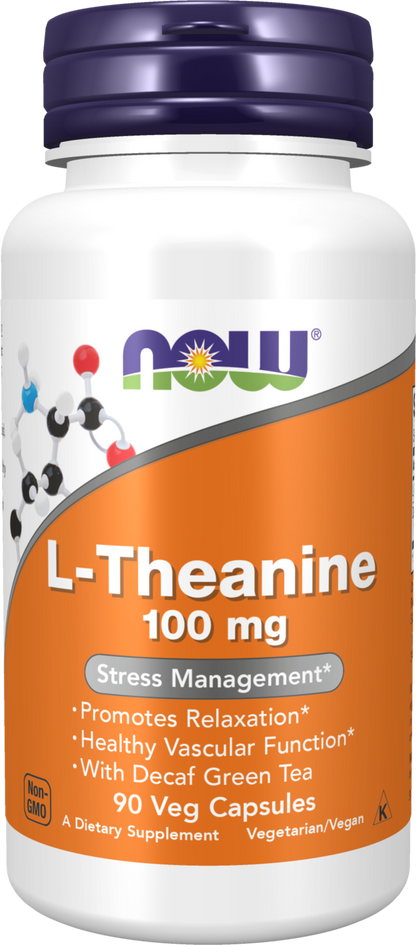 L-Theanine 100 mg - 90 Veg Capsules 90 Veg Capsules