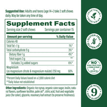 Megafood, Relax + Calm† Magnesium Soft Chews - Strawberry Flavor, Citrate & Malate, 30 Chews