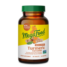 Megafood, Turmeric Curcumin Extra Strength, Whole Body, 90 Tablets