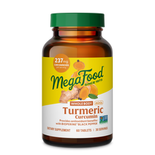 Megafood, Turmeric Curcumin Whole Body Minis, 60 Tablets
