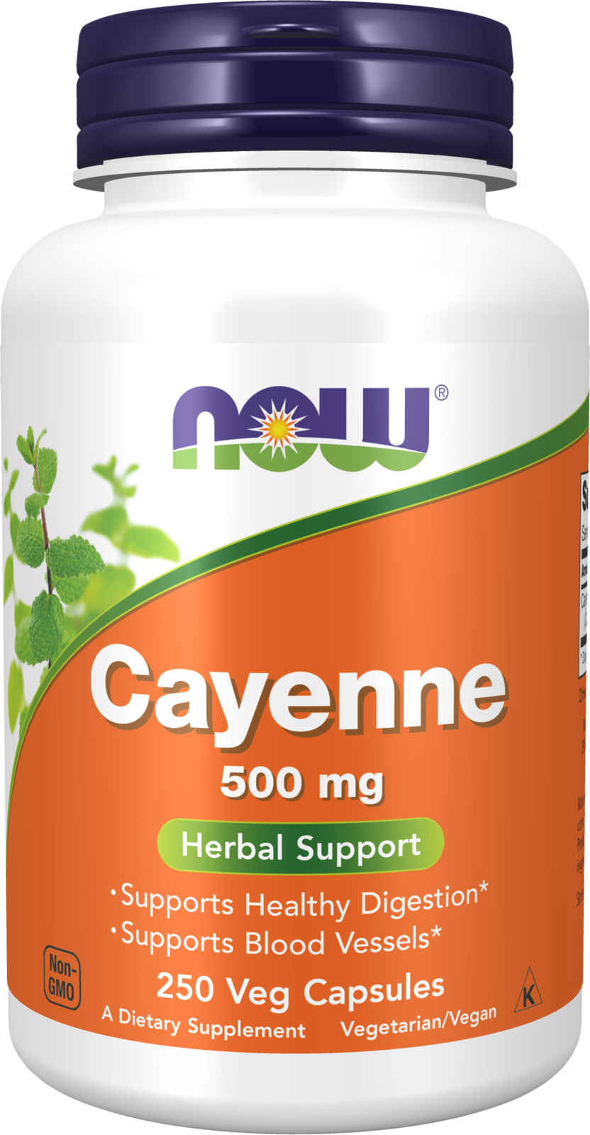 Cayenne 500 mg - 250 Veg Capsules 250 Veg Capsules