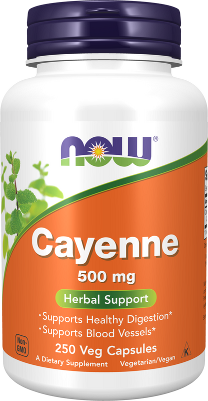 Cayenne 500 mg - 250 Veg Capsules 250 Veg Capsules