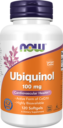 Ubiquinol 100 mg - 120 Softgels 120 Softgels