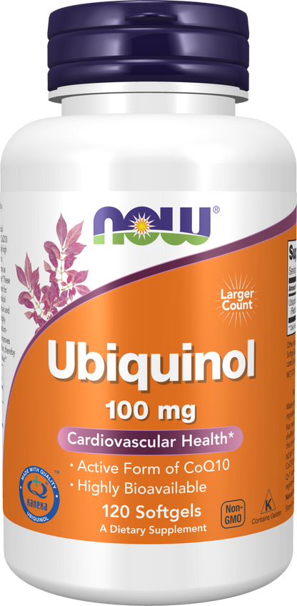 Ubiquinol 100 mg - 120 Softgels 120 Softgels