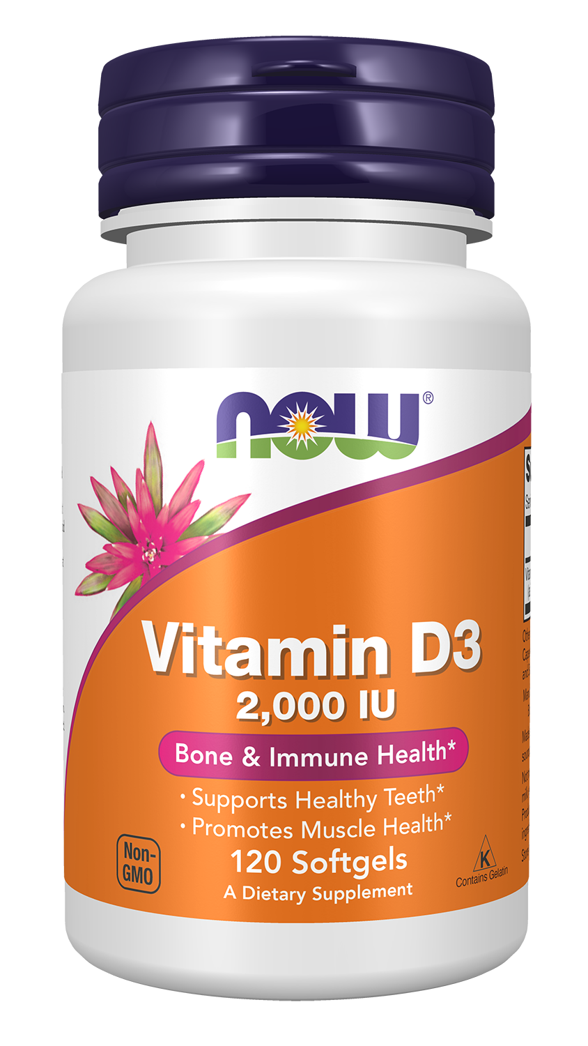 Vitamin D-3 2000 IU - 120 Softgels 120 Softgels