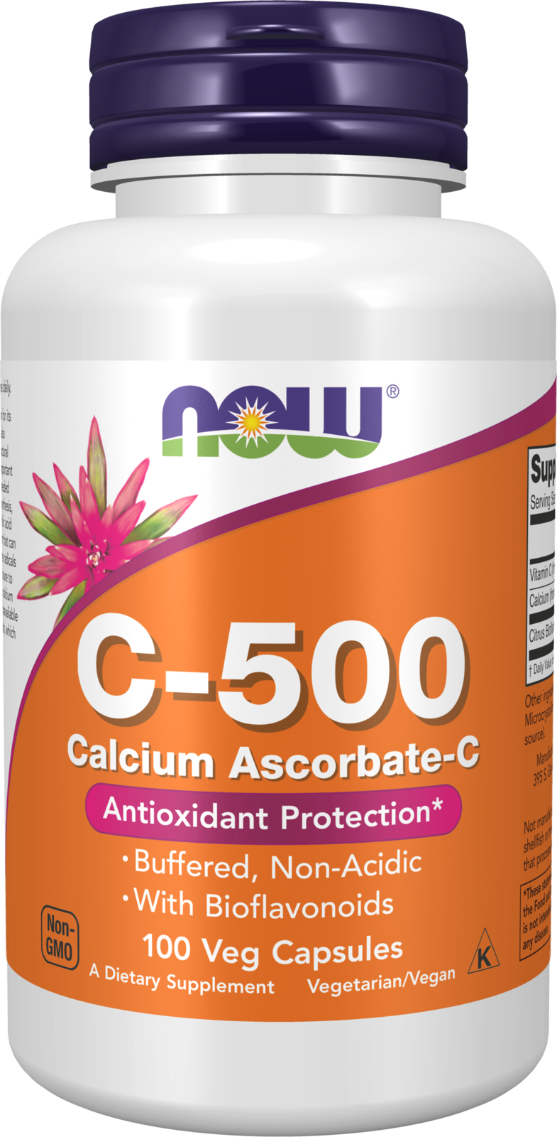 Vitamin C-500 Calcium Ascorbate 100 Capsules