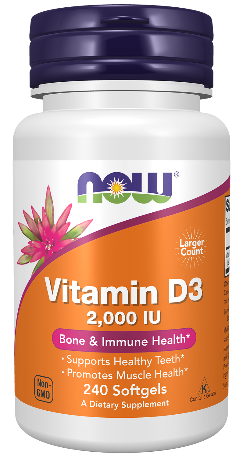 Vitamin D-3 2000 IU - 240 Softgels 240 Softgels
