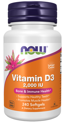 Vitamin D-3 2000 IU - 240 Softgels 240 Softgels