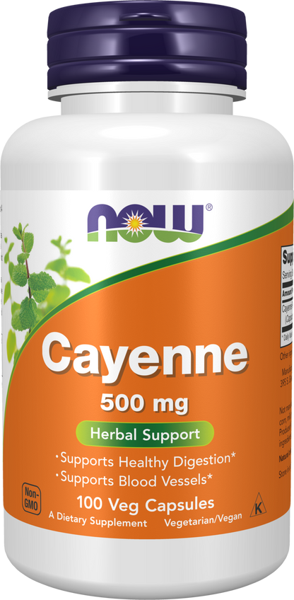 Cayenne 500 mg - 100 Veg Capsules 100 Veg Capsules
