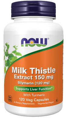Milk Thistle Extract 150 mg Silymarin (120 mg) - 120 Veg Capsules 120 Veg Capsules