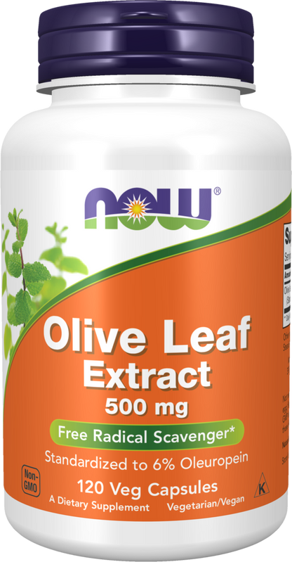 Olive Leaf Extract 500 mg - 120 Veg Capsules 120 Veg Capsules