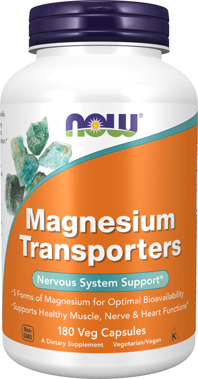 Magnesium Transporters - 180 Veg Capsules 180 Veg Capsules