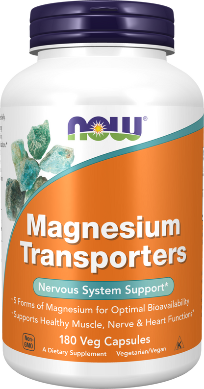 Magnesium Transporters - 180 Veg Capsules 180 Veg Capsules